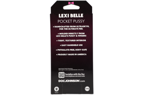 Lexi Belle ULTRASKYN Pocket Pussy – Realistic & High Quality