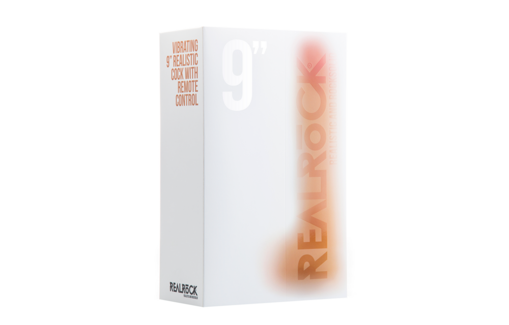 Vibrating Realistic Cock 9/23 cm | RealRock by Shots