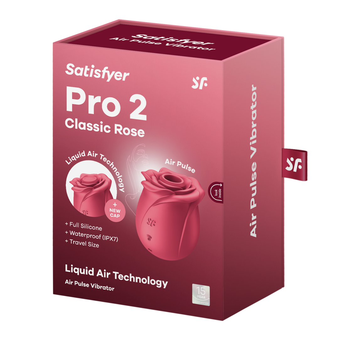 Satisfyer Pro 2 Classic Rose – Innovative Air Pulse Vibrator