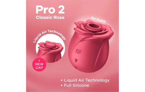 Satisfyer Pro 2 Classic Rose – Innovatieve Air Pulse Vibrator