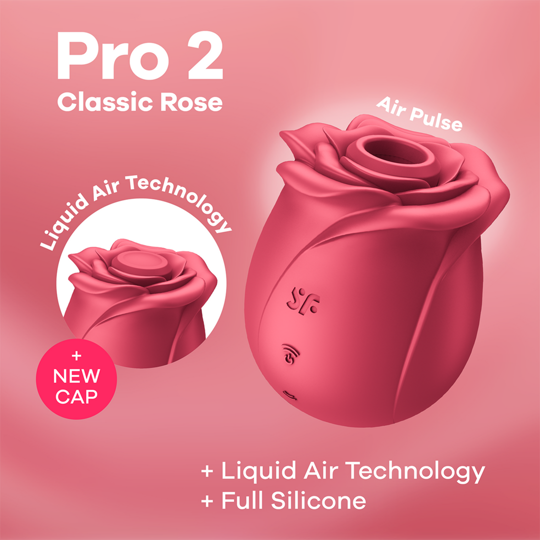 Satisfyer Pro 2 Classic Rose – Innovatieve Air Pulse Vibrator