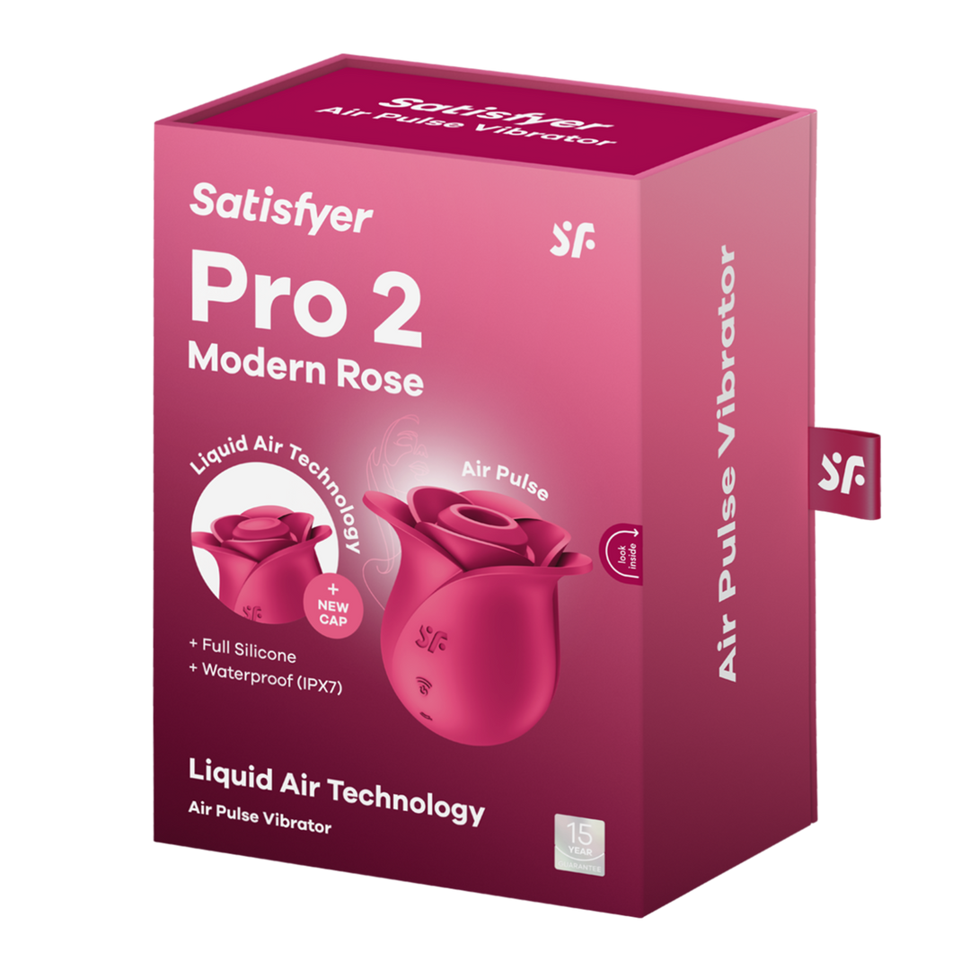 Satisfyer Pro 2 Modern Rose – Luxuriöser Druckwellen-Vibrator Rosa