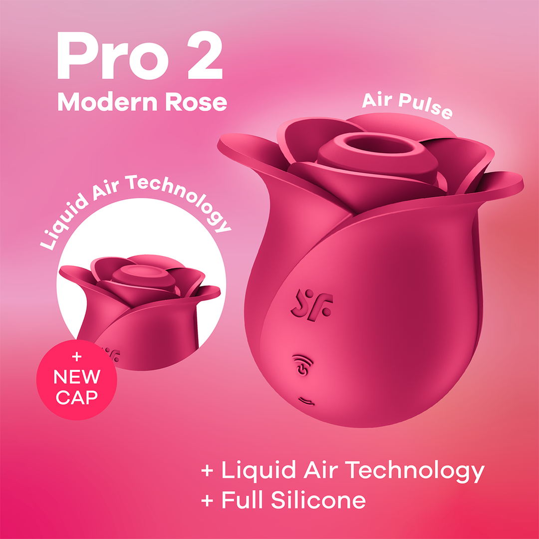 Satisfyer Pro 2 Modern Rose – Luxuriöser Druckwellen-Vibrator Rosa