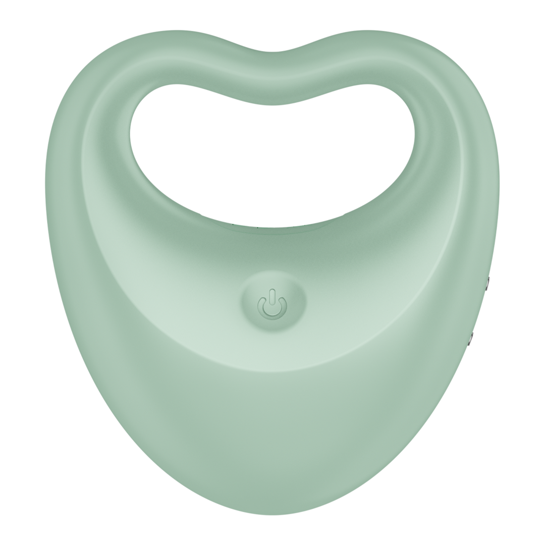 Perfect Pair 3 Hybride Vingervibrator Groen – Compact & Krachtig