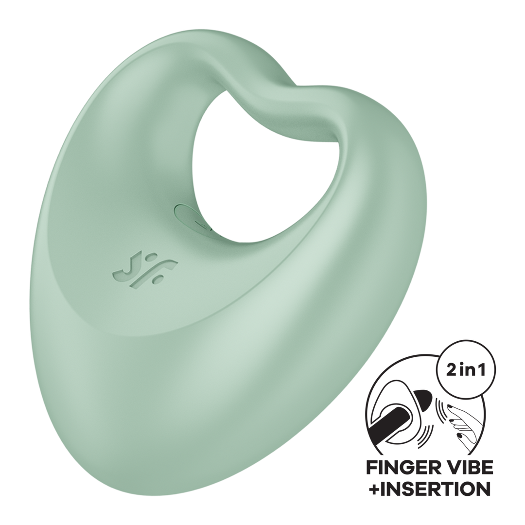 Perfect Pair 3 - Hybrid Finger Vibrator - Groen