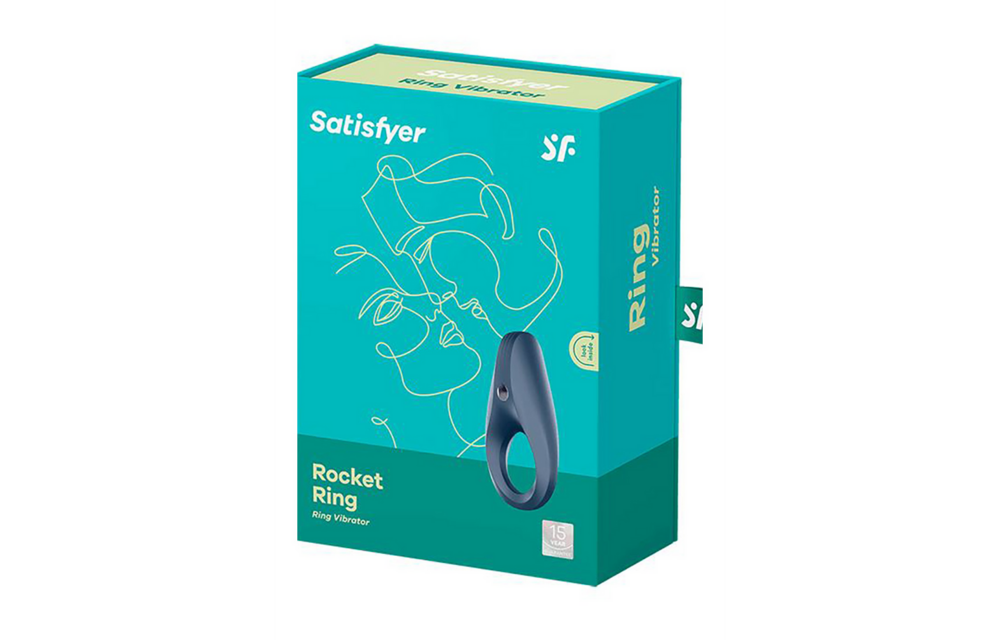 Rocket Ring Vibrerende Cockring Donkerblauw | Satisfyer Genot
