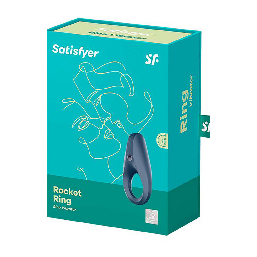 Rocket Ring Vibrierender Cockring Dunkelblau | Satisfyer Genuss