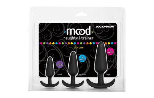 Naughty 1 Butt Plug Trainer Set 8,3 cm – Comfort & Plezier