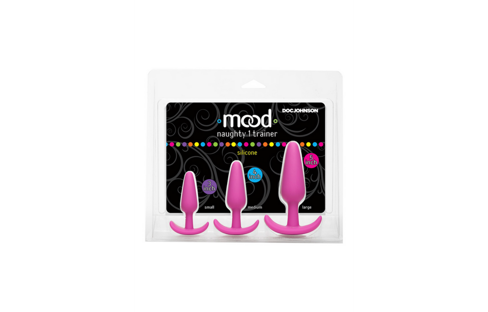 Naughty 1 Butt Plug Trainer Set 8,3 cm – Veilig & Comfortabel