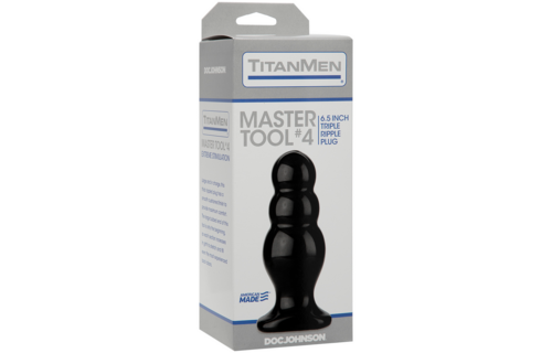 Master Tool #4 Butt Plug 16.5 cm - Powerful & Comfortable