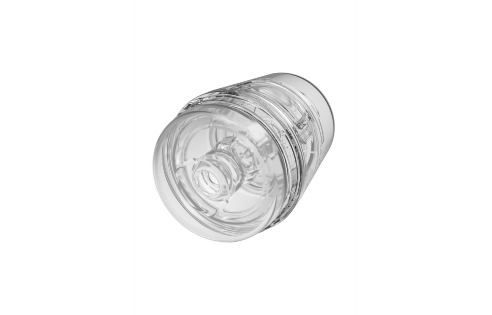 Optix ULTRASKYN Masturbator – Compact & Transparent Pleasure