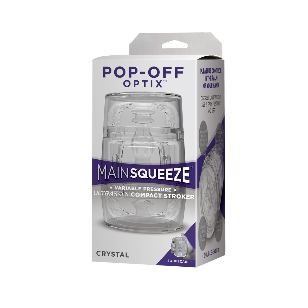 Optix ULTRASKYN Masturbator – Kompaktes & transparentes Vergnügen
