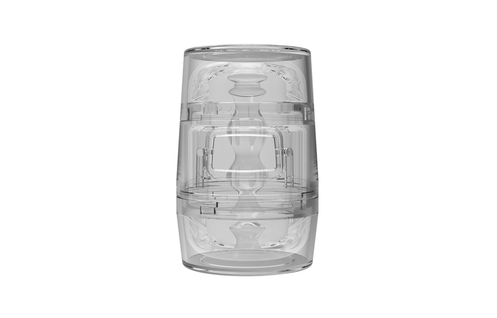 Optix ULTRASKYN Masturbator – Compact & Transparent Pleasure