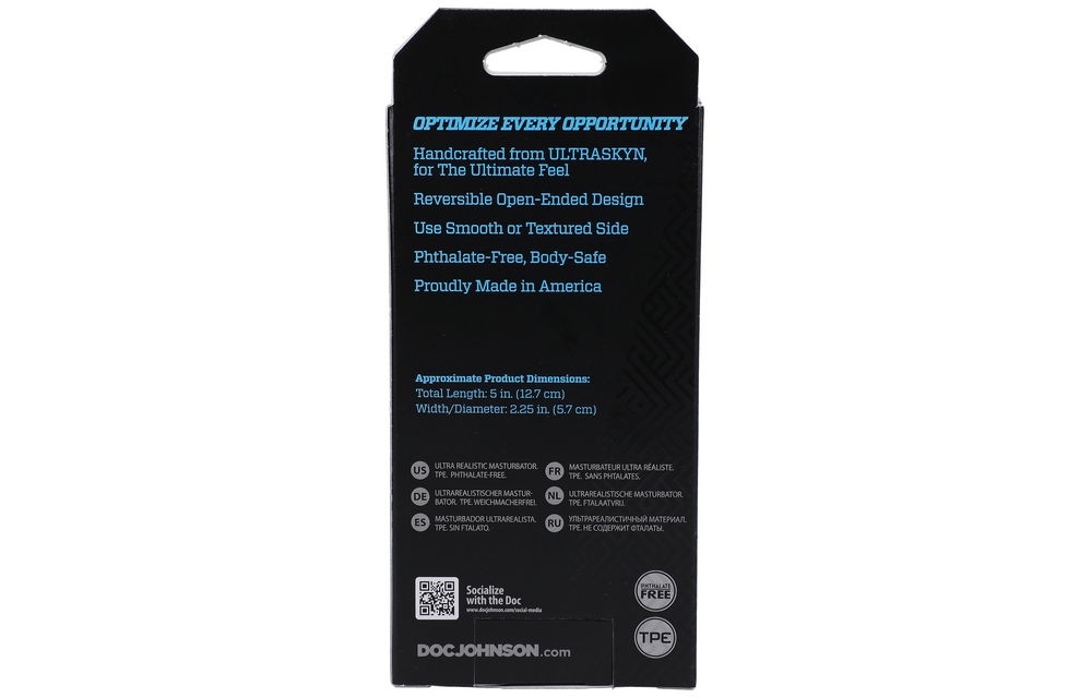 Reversible ULTRASKYN Masturbator | Realistic & Compact