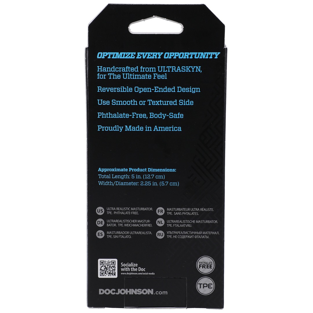 Omkeerbare ULTRASKYN Masturbator | Realistisch & Compact
