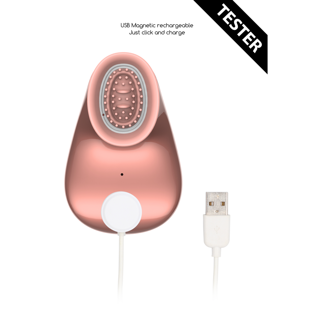 Twitch Hands Pink Vibrator | Saugspielzeug 14 Modi