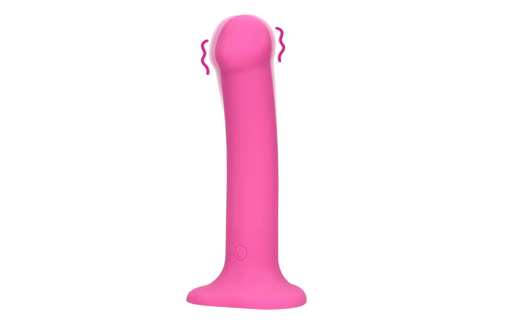 Vibrating Dildo Medium Pink - Powerful & Comfortable Pleasure