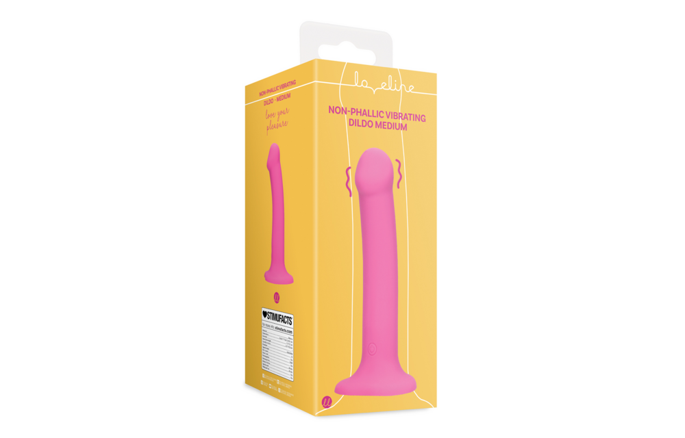 Vibrierender Dildo Medium Pink – Kraftvolles & komfortables Vergnügen