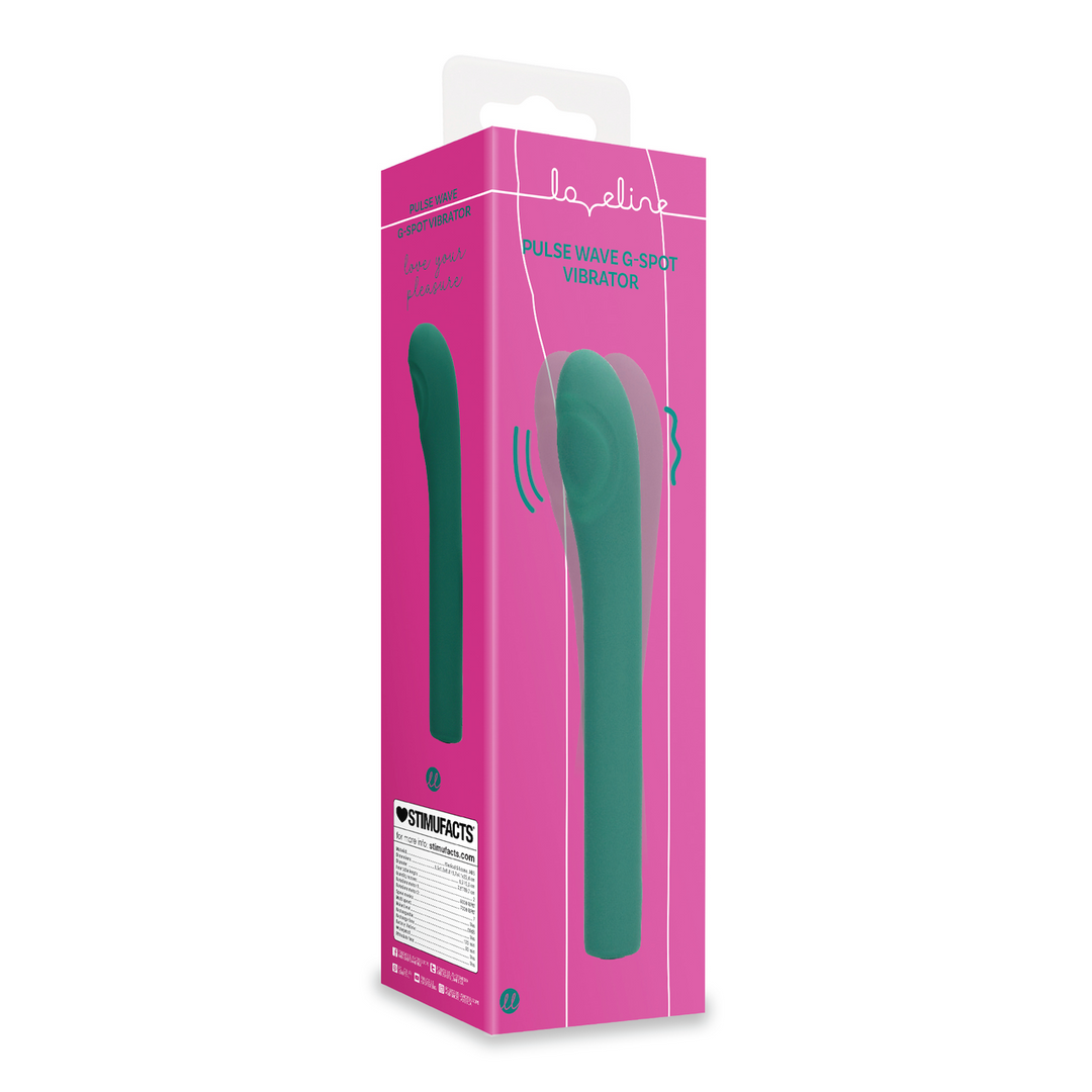 Pulse Wave G-Spot Vibrator Green - Intense Pleasure & Comfort