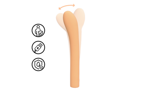 Finger-G-Punkt-Vibrator Peach Fuzz – Intensives Vergnügen & Design