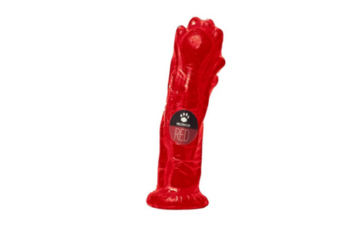 Red Paw Dildo - Red