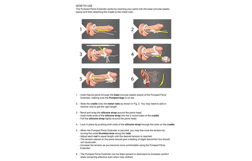 Penis Extender Pumped by Shots – Increase Length & Girth