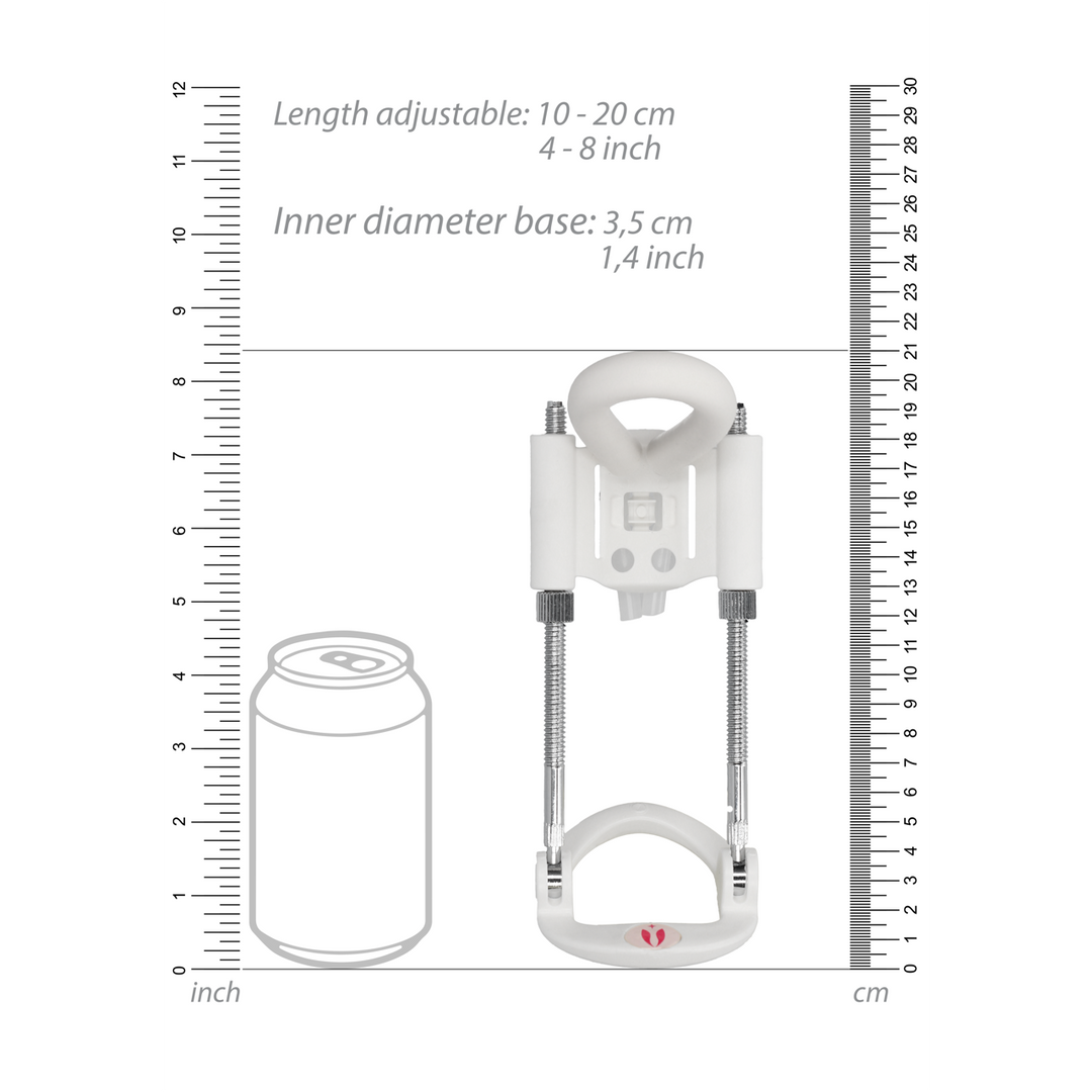 Penisverlenger Pumped by Shots – Vergroot Lengte & Omtrek