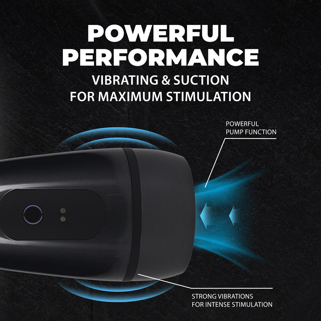 Pulsar Vibration Masturbator - Intense Suction & Vibration Spectacular