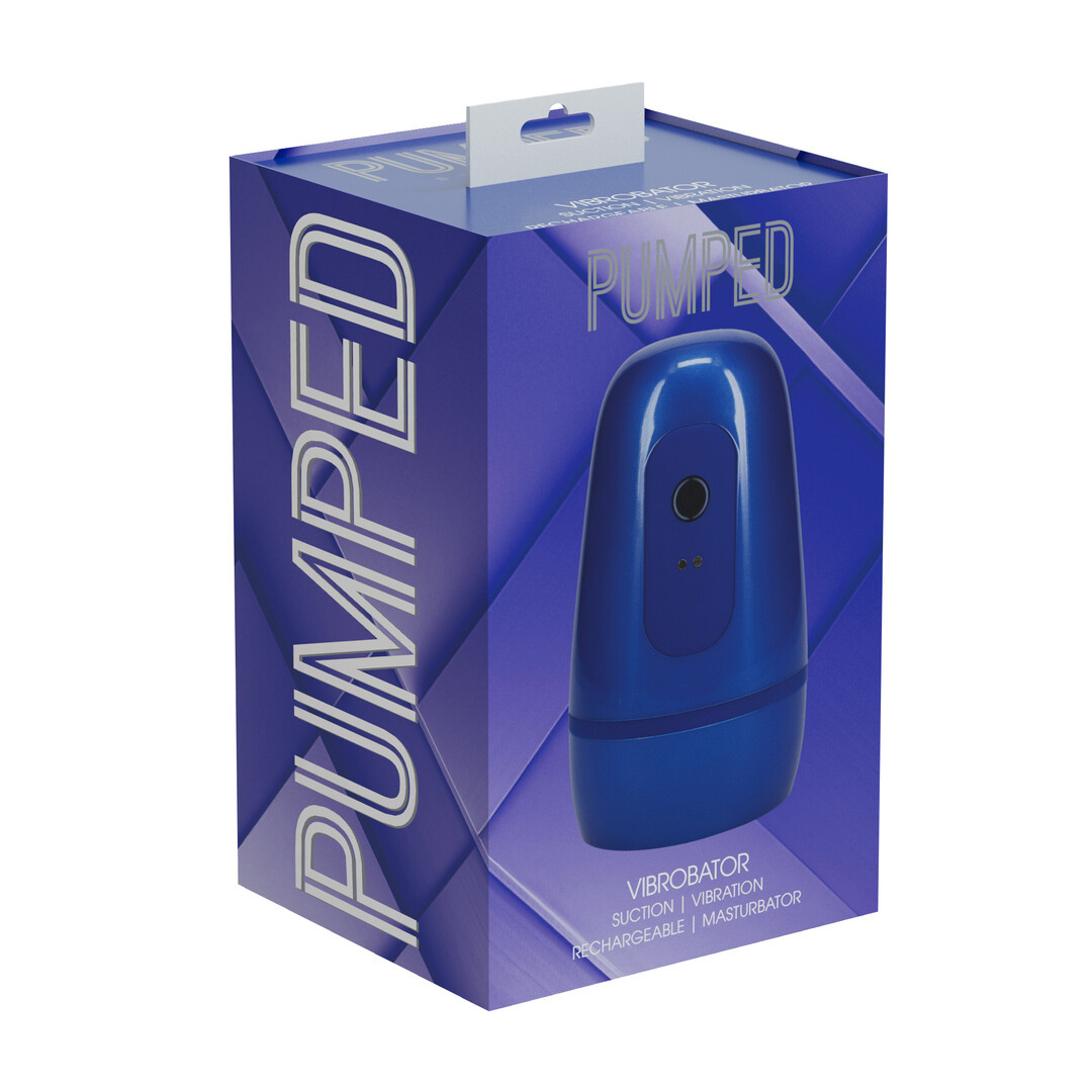 Pulsar Masturbator Pump – Intense Suction & Vibration Blue