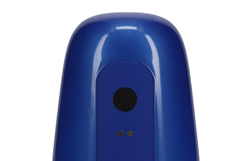 Pulsar - Negative Pressure Suction and Vibration Masturbator Pump - Metallic Blue