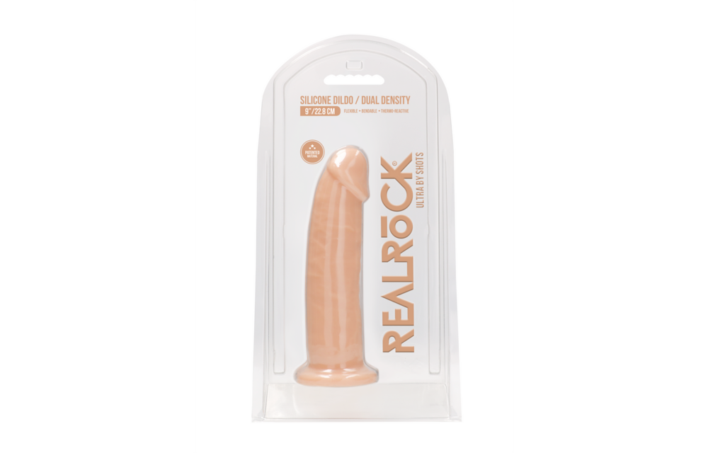 Silicone Dildo zonder Ballen - 9 / 23 cm