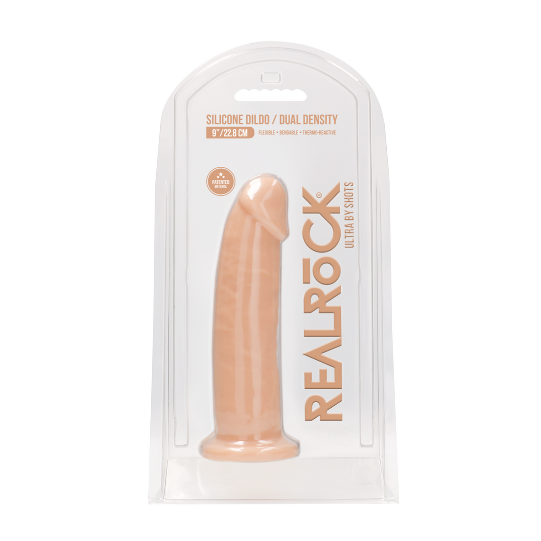 Silicone Dildo Zonder Ballen 22,8 cm – Realistisch & Flexibel