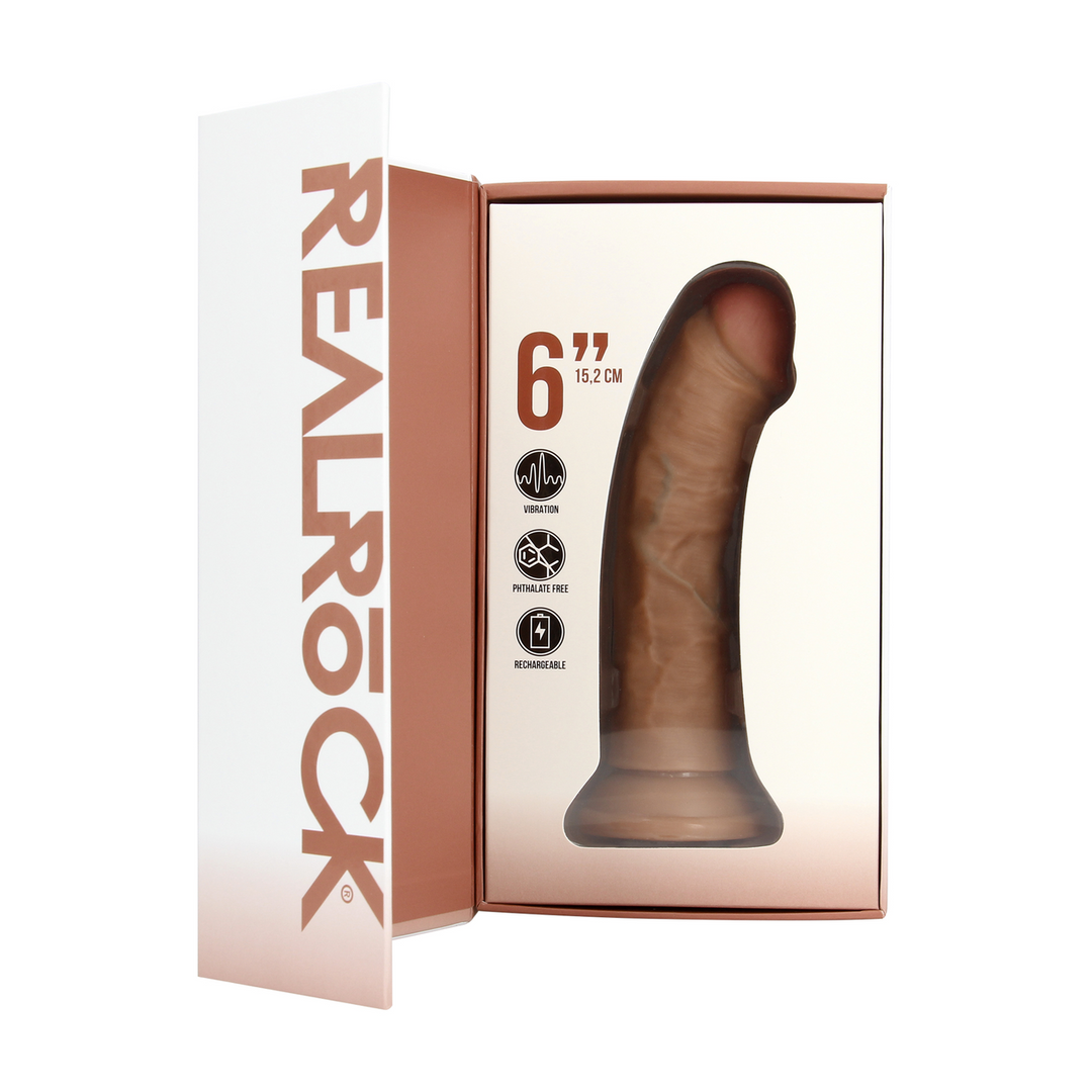 Vibrerende RealRock Cock 15,5 cm – Realistisch & Handsfree