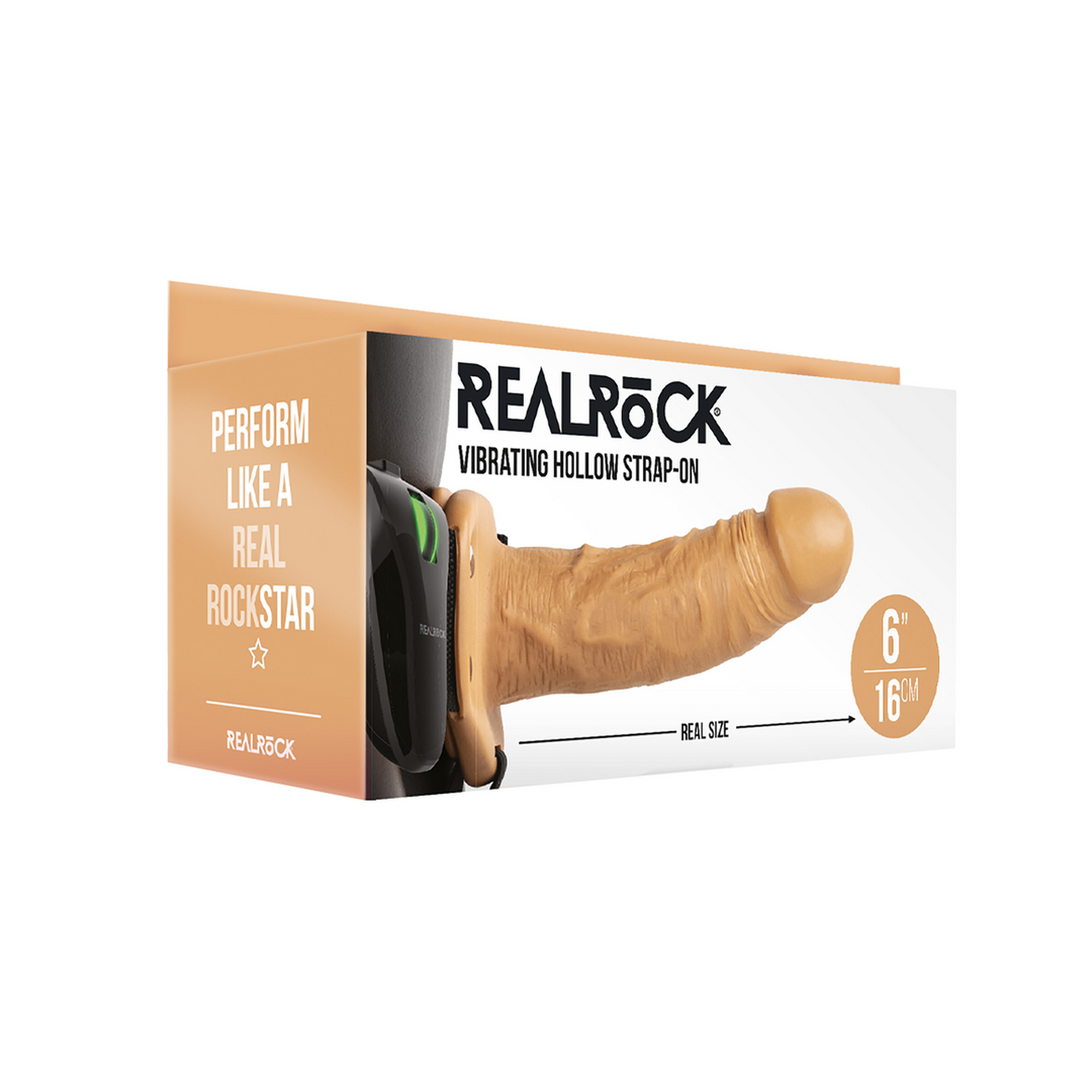 RealRock Strap-On Hollow 15,5 cm – Komfort & Vergnügen