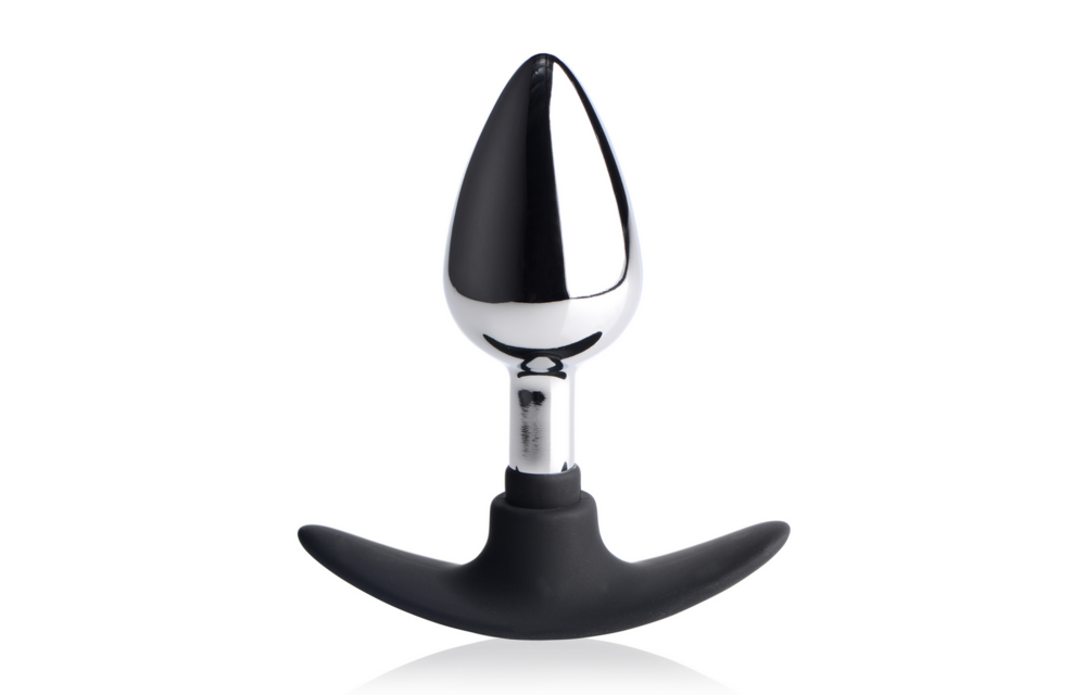 Dark Intruder Medium Plug 17.9 cm - Metal & Silicone