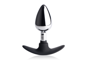 Dark Intruder Medium Plug 17.9 cm - Metal & Silicone