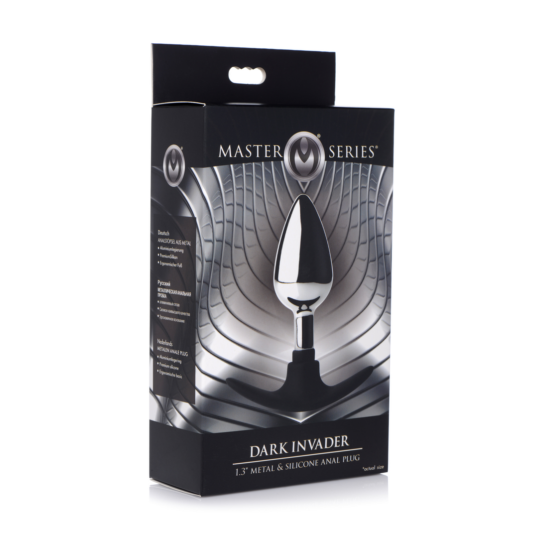 Dark Intruder Medium Plug 17,9 cm – Metall & Silikon