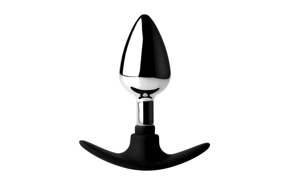Dark Intruder Medium Plug 17.9 cm - Metal & Silicone
