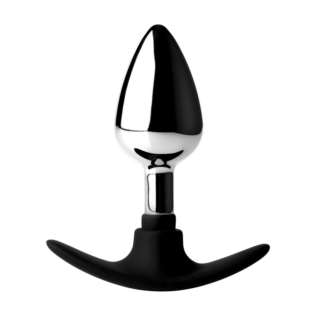 Dark Intruder Medium Plug 17.9 cm - Metal & Silicone