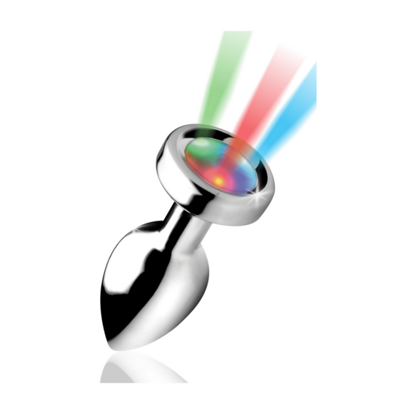 Light Up Butt Plug Klein 11 cm – Krachtige P-spot Stimulator