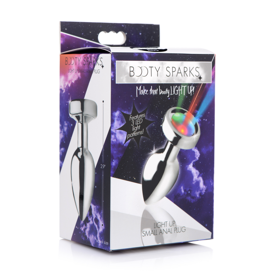 Light Up Butt Plug Small 11 cm – Powerful P-spot Stimulator