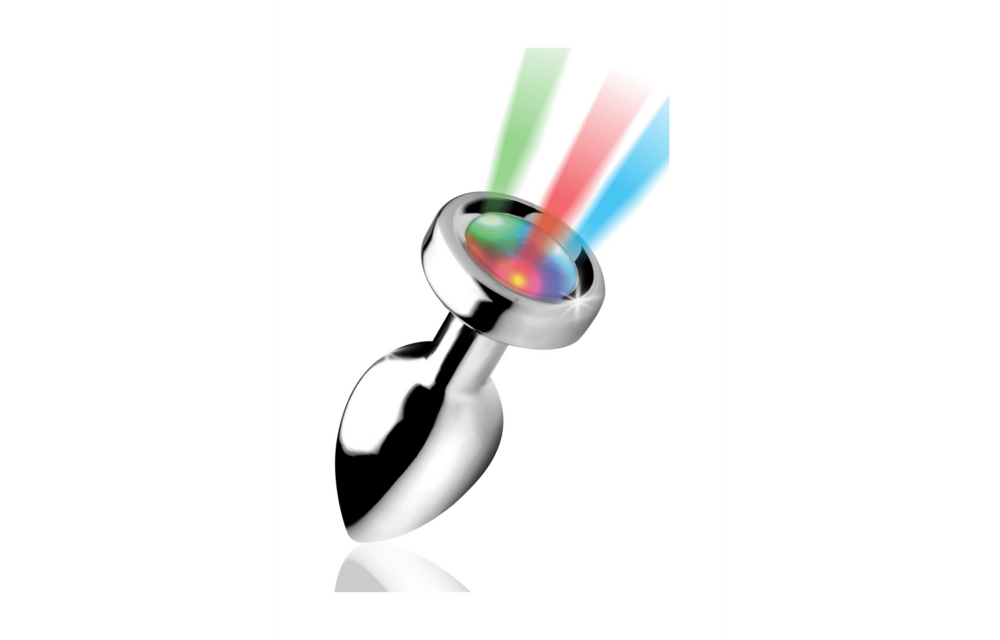 Light Up Butt Plug Klein 11 cm – Leistungsstarker P-Punkt-Stimulator