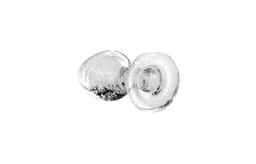 Glow-In-The-Dark Glass Butt Plug 9.6 cm – Radiant Pleasure