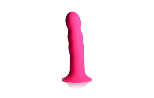 Squeezable Wavy Dildo