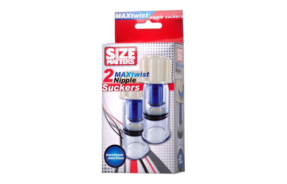 Max-Twist Nipple Suction Cups: Powerful, comfortable suction