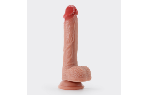 Inviktus - Liquid Silicone Dildo - 8 / 22 cm - Flesh