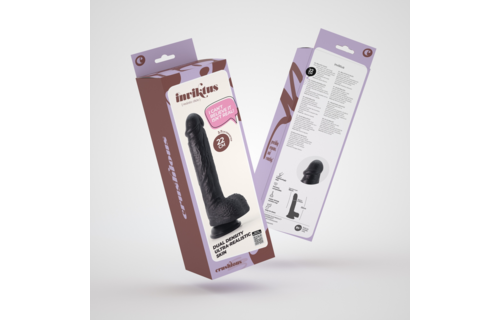 Inviktus Vloeibare Siliconen Dildo 22 cm – Flexibel & Sterk