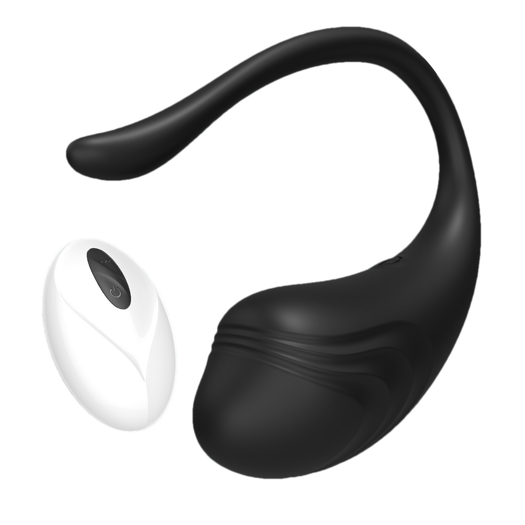 Tamago Vibra-egg Black - Wireless, Rechargeable & Intense Pleasure