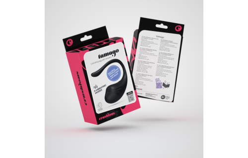 Tamago Vibra-egg Black - Wireless, Rechargeable & Intense Pleasure