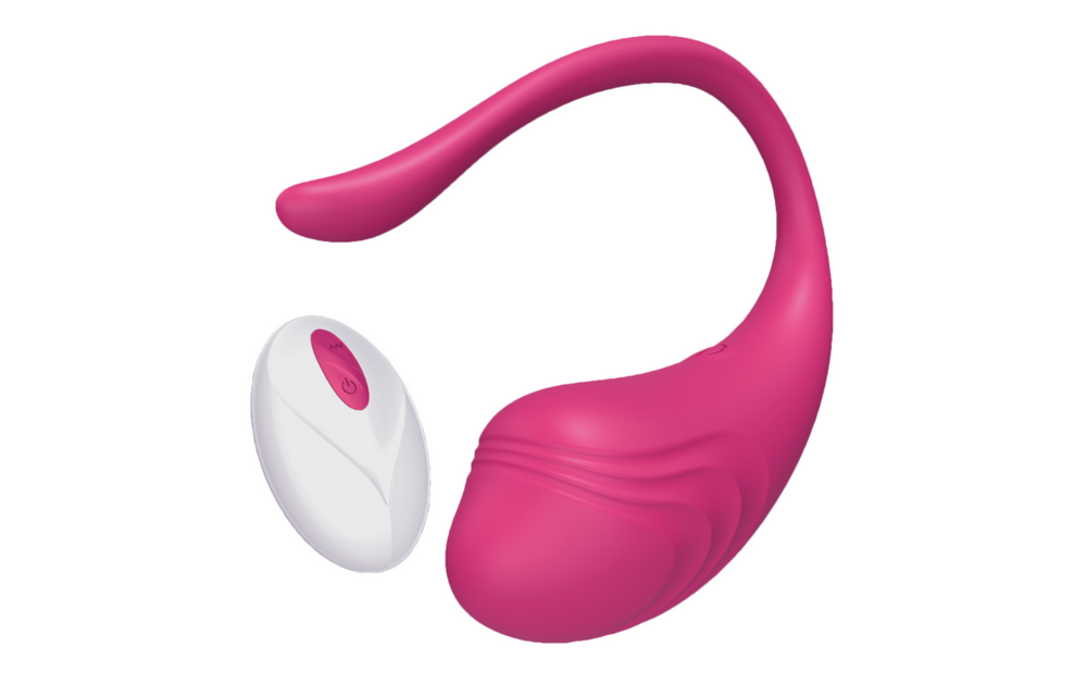 Tamago Vibro-Ei Rosa – wiederaufladbar und mit Fernbedienung